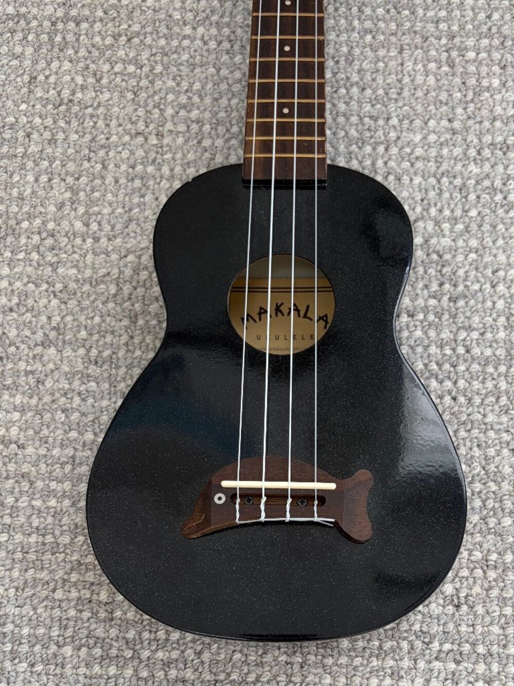 Ukelele by Makala with Dolphin cut out